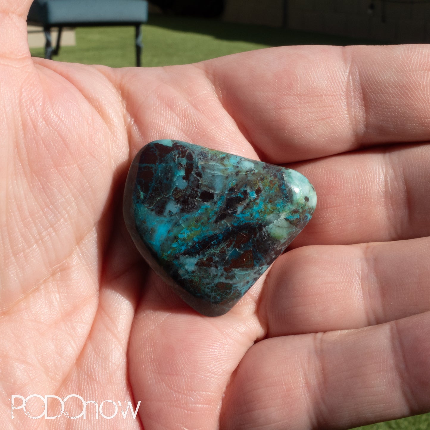 Native Arizona Copper Ore Cabochon