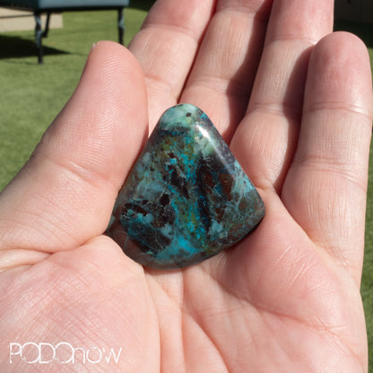 Native Arizona Copper Ore Cabochon